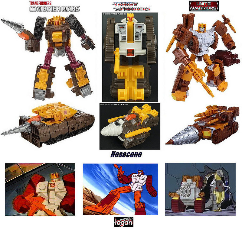 Transformers News: Comparisons Between Transformers Combiner Wars and Unite Warriors Computron with Animation and Comic