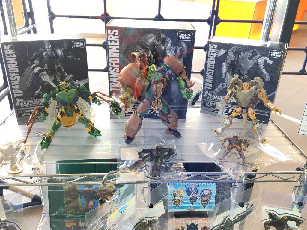 Transformers News: TakaraTomy Transformers Legends EX: Rhinox, Rattrap, & Waspinator On Display And In Box