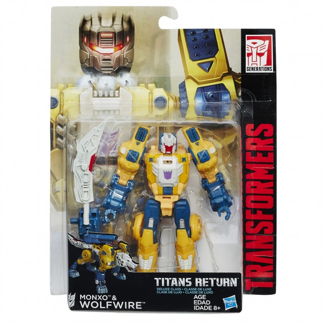 Transformers News: Stock Images - Transformers Titans Return Deluxes Wave 1: Mindwipe, Highbrow, Wolfwire, Chromedome