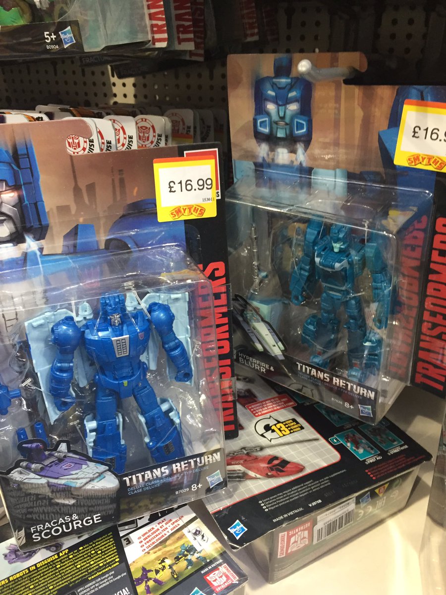 Transformers News: Transformers Titans Return Deluxes and Galvatron Sighted at UK Retail