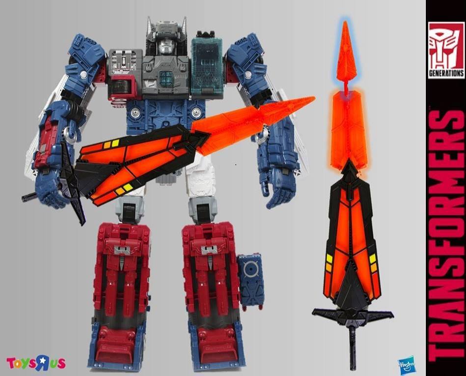 Transformers News: Transformers Titans Return Fortress Maximus Master Sword Hong Kong ToysRus Exclusive In Package