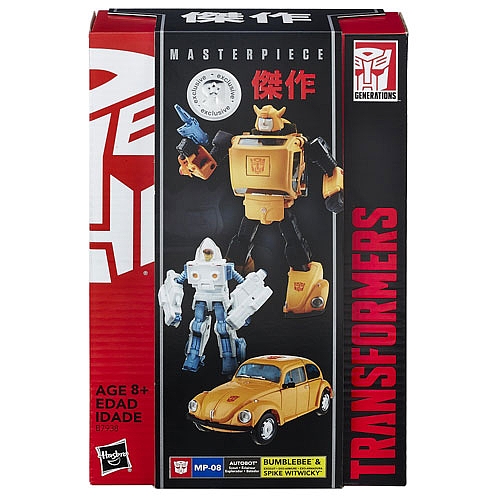 Transformers News: Official Listing and Stock Images for Hasbro Transformers Masterpiece MP-08 Bumblebee