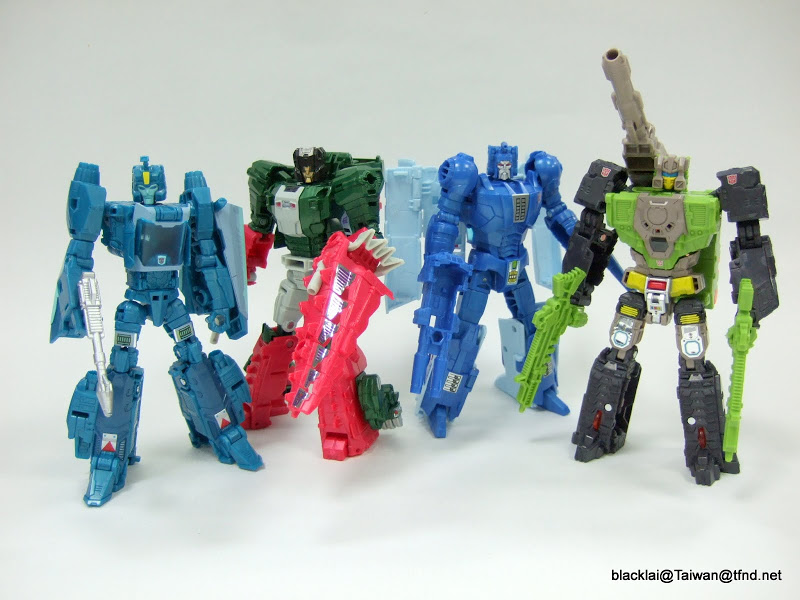 Transformers News: In-Hand - Transformers Titans Return Wave 1 Deluxes with Transformers Asia Sticker Sheet