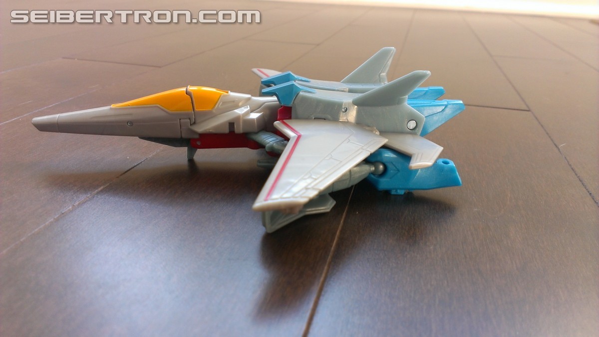 Transformers News: A Ton of New Images of the New Robots in Disguise Exclusive Starscream Warrior Figure with Review