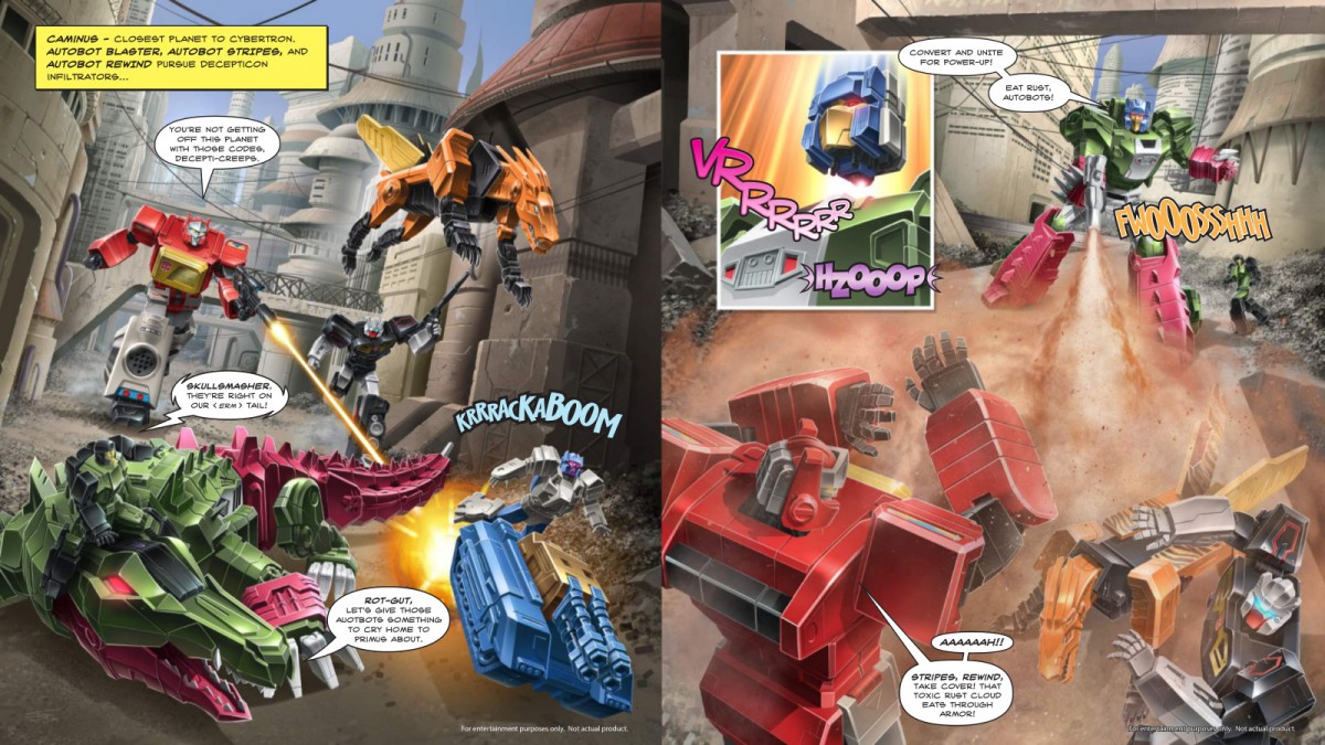 Transformers News: Transformers Titans Return - The Power of the Titan Masters Booklet Available Online