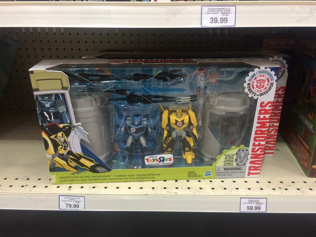 Transformers News: Transformers Robots in Disguise Decepticon Island Showdown Set Sighted at Australian Retail