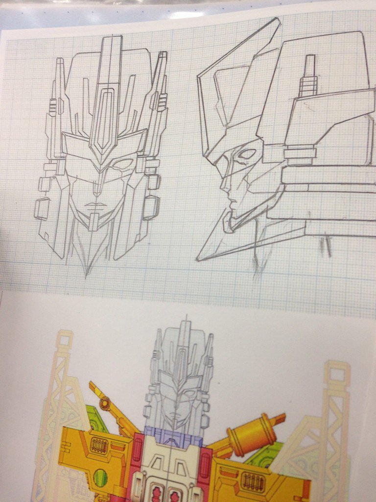 Transformers News: Takara Tomy Transformers Unite Warriors EX Megatronia Shogo Hasui Head Concept