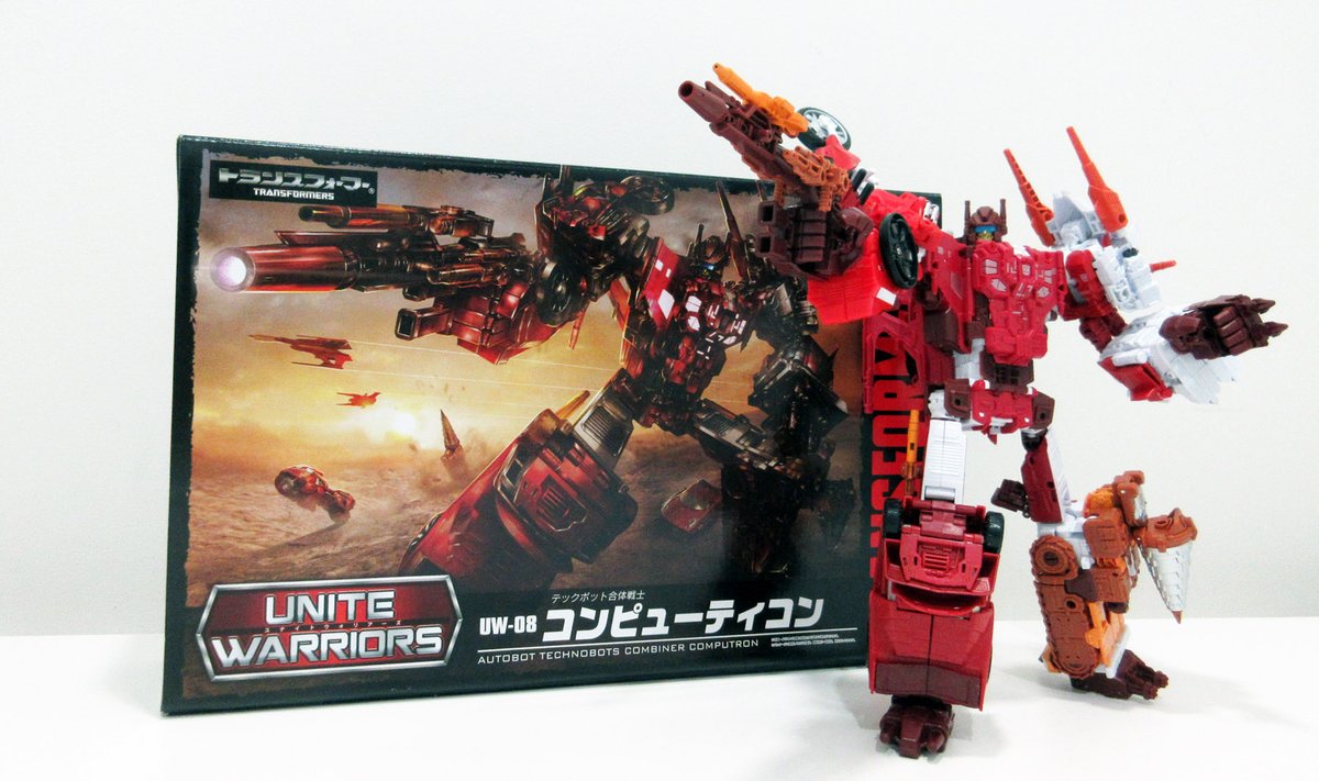 Transformers News: New Box Image - Takara Tomy Transformers Unite Warriors UW-08 Computicon (Computron)