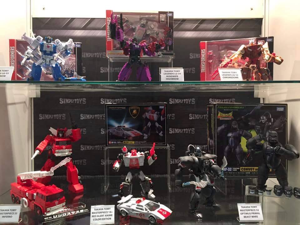 Transformers News: Singapore Toy Games and Comics Con Transformers Display: Unite Warriors, Legends, Masterpiece