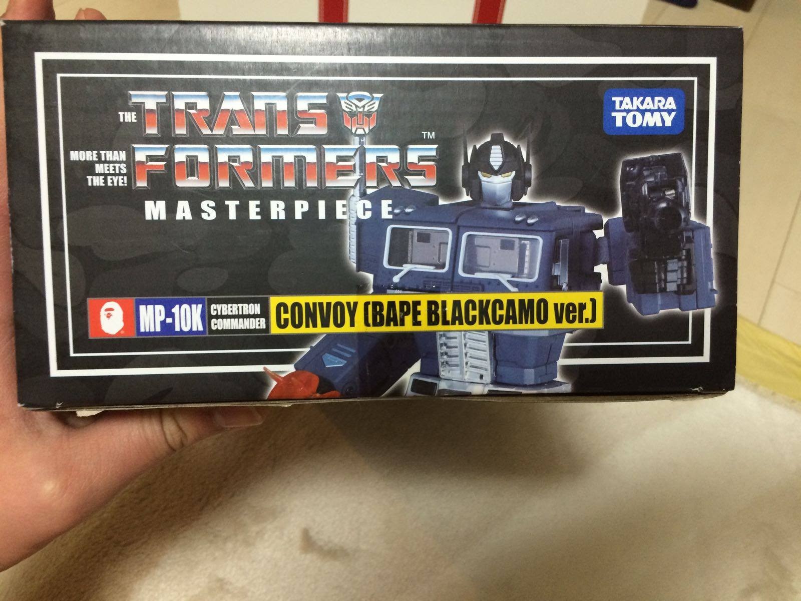 Transformers News: In-Hand - TakaraTomy Transformers Masterpiece MP-10K Convoy BAPE Black Camo Version