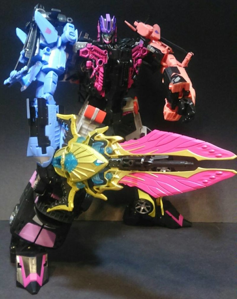 Transformers News: In-Hand Images of Takara Transformers Unite Warriors UW-EX Megatronia