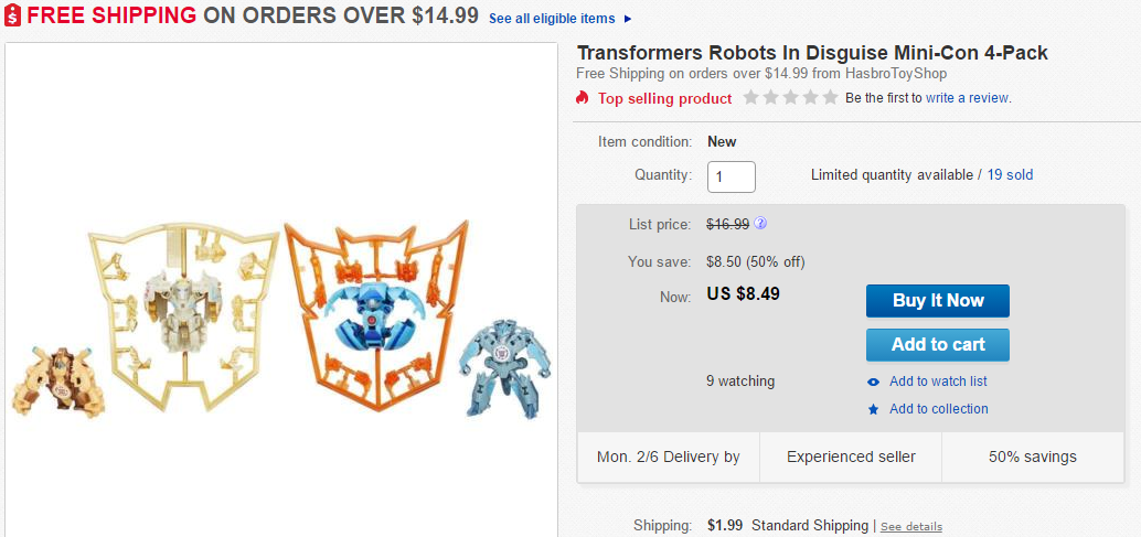 Transformers News: Steal of a Deal: Platinum Edition Soundwave $79.99 plus deals on