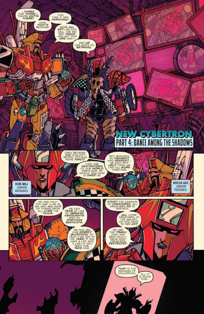 Transformers News: Full Preview of IDW Optimus Prime #4