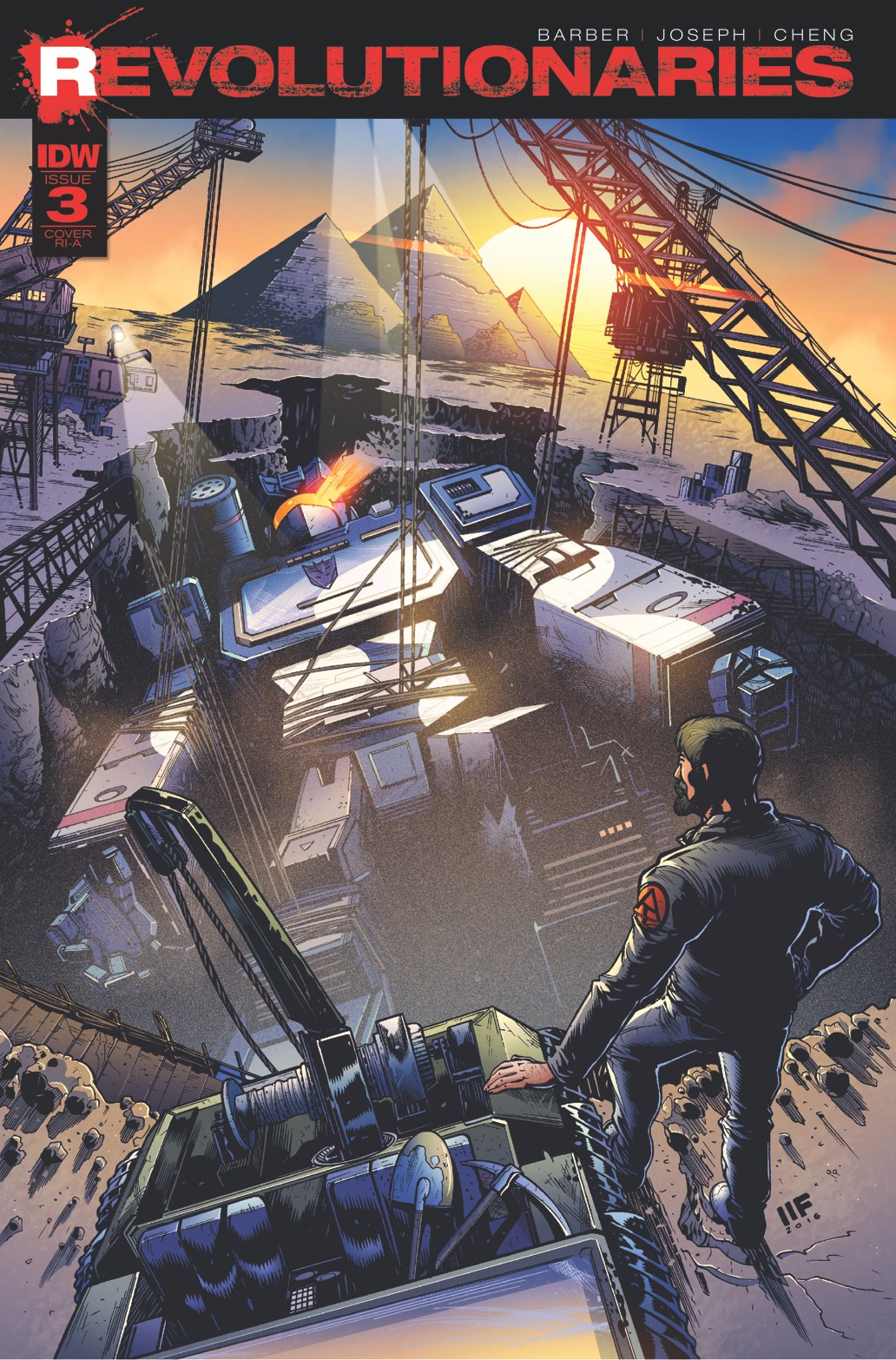 Transformers News: Variant Cover for IDW Revolutionaries #3 by Marcelo Ferreira