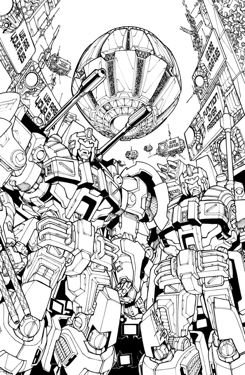 Transformers News: IDW Transformers: Lost Light #5 Variant Cover Art by Roche, Burcham, Milne, Perez