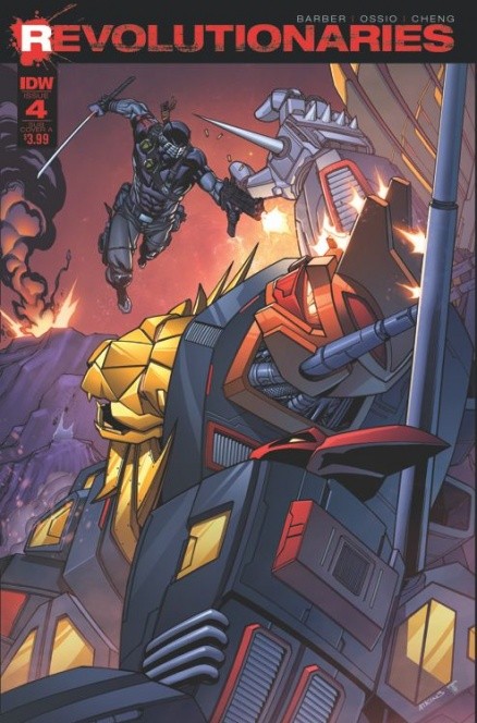 Transformers News: Full Preview for IDW Revolutionaries #4