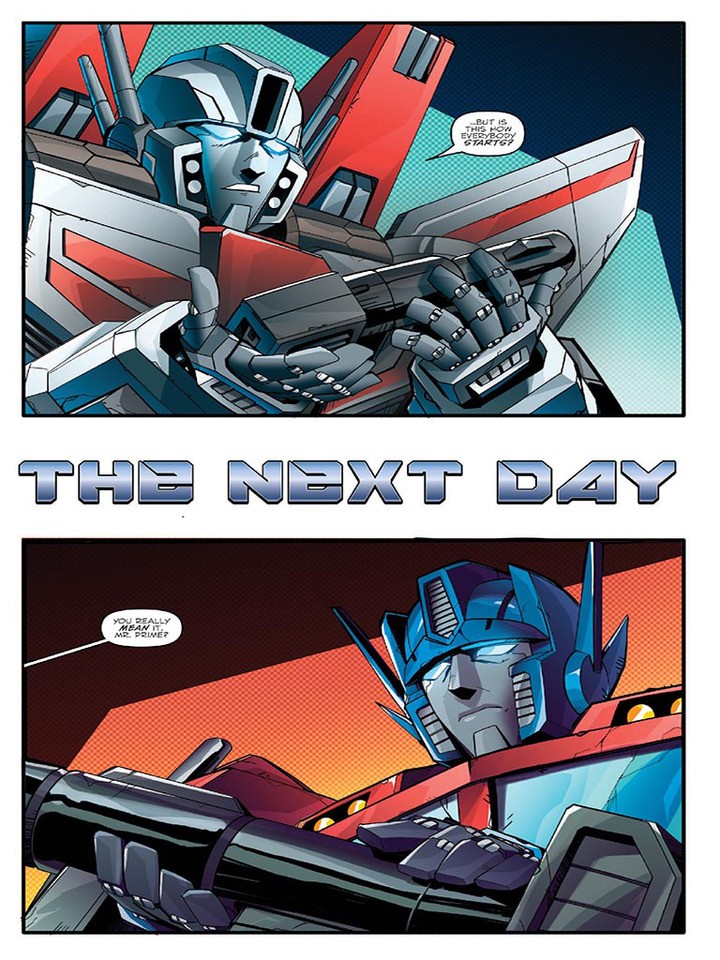Transformers News: Preview for IDW Optimus Prime 7