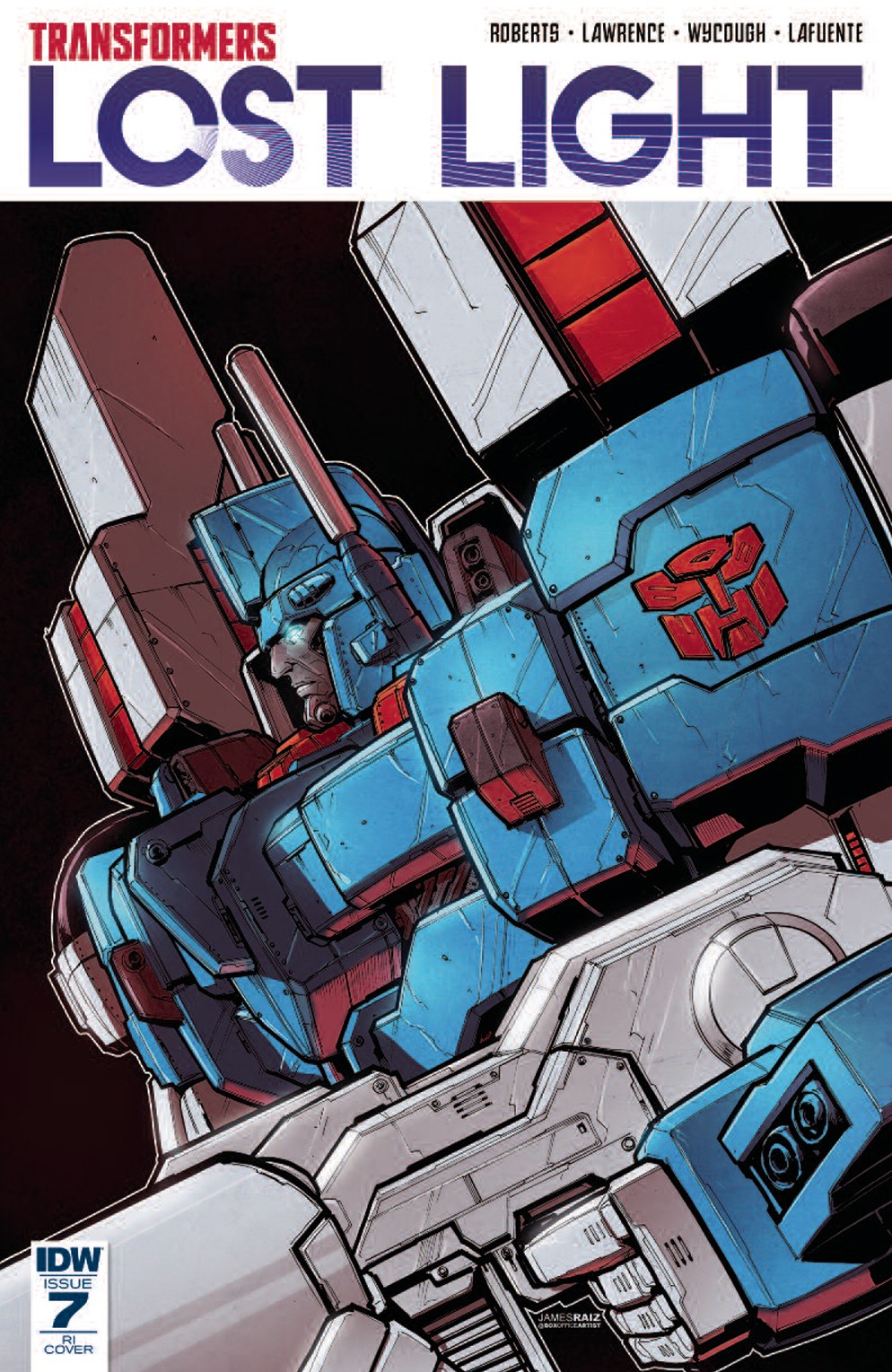 Transformers News: Variant Covers for IDW Transformers: Lost Light #7 by Alex Milne, James Raiz, Jack Lawrence