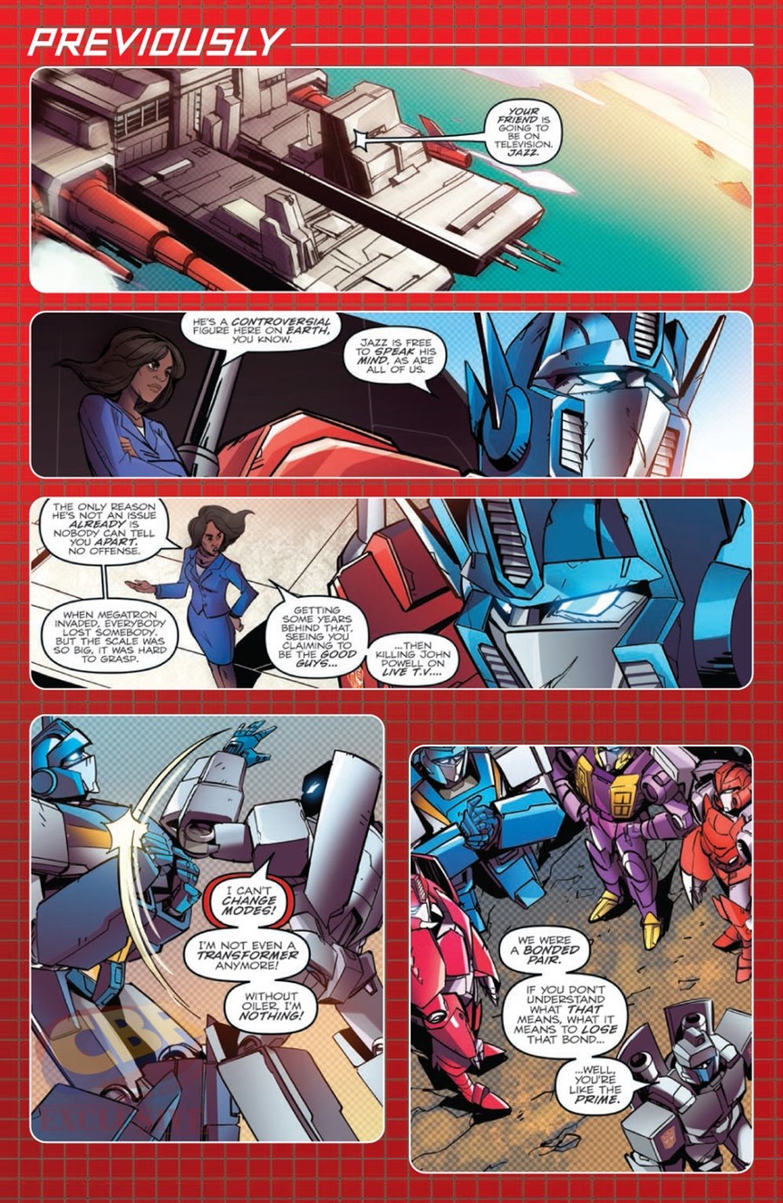 Transformers News: Full Preview for IDW Optimus Prime #8