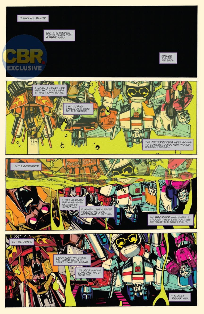 Transformers News: Full Preview of IDW Optimus Prime #9