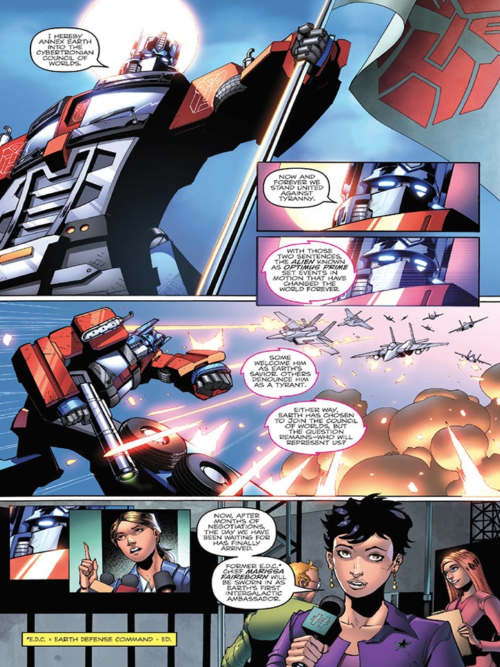 Transformers News: iTunes Preview for IDW First Strike #1 #HasbroFirstStrike