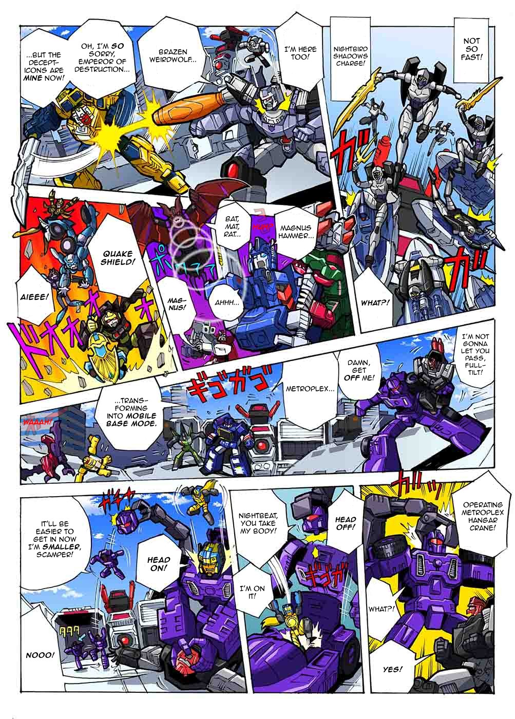 transformers legends comics