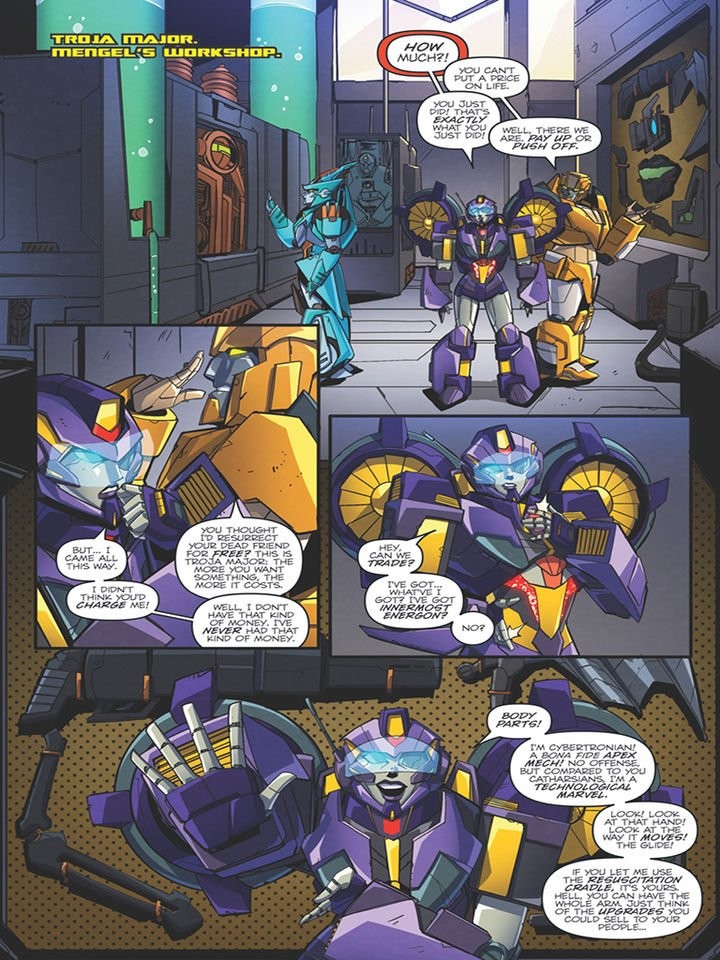 Transformers News: iTunes Preview for IDW Transformers: Lost Light #9