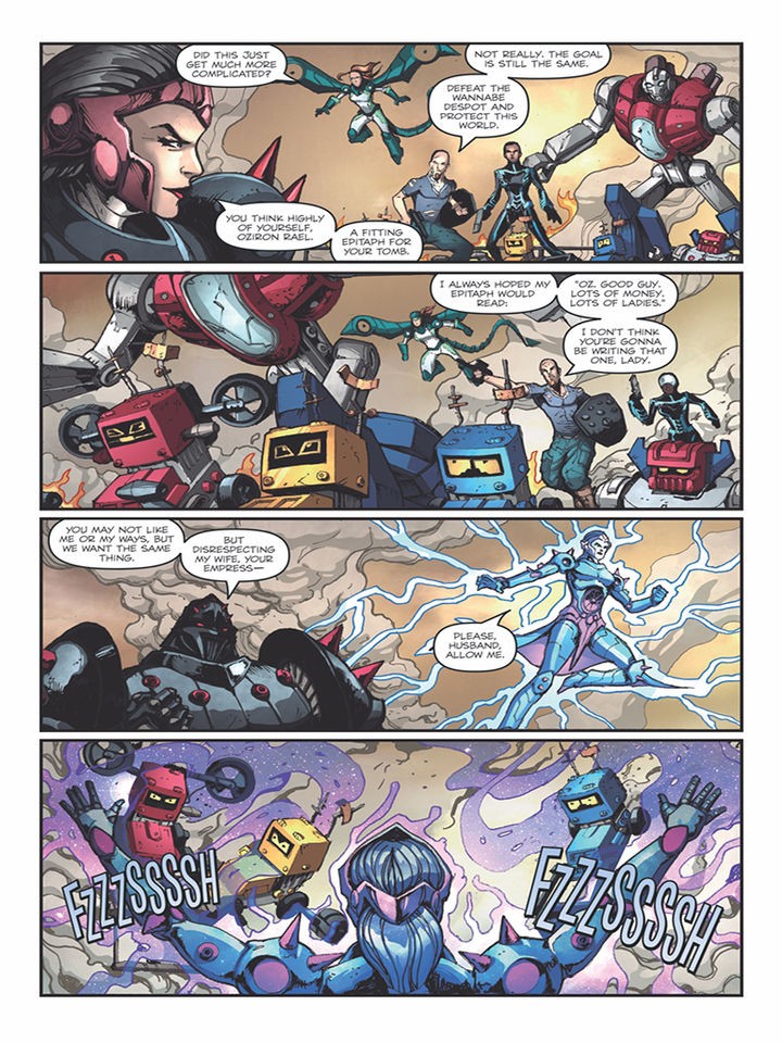 Transformers News: Micronauts: Wrath of Karza #5 iTunes Preview