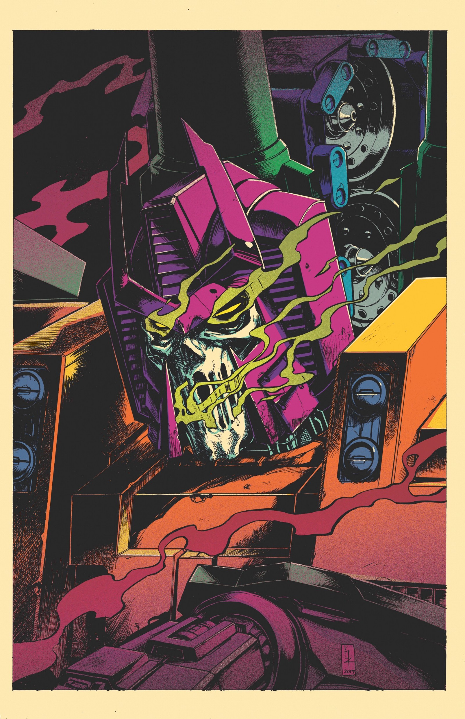 Transformers News: Main Cover Art for IDW Optimus Prime #14 by Kei Zama/Josh Burcham