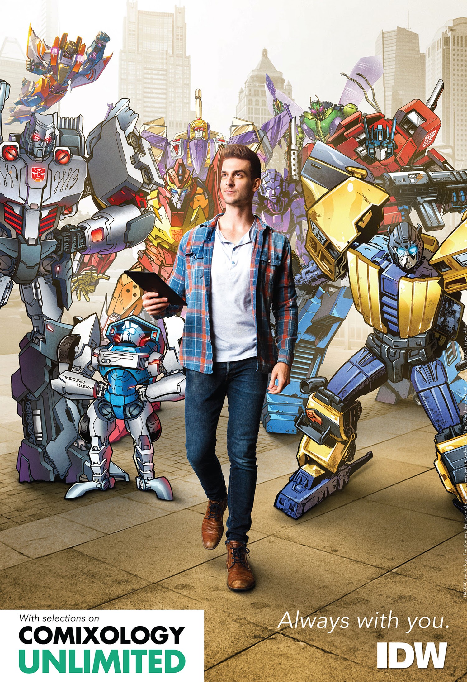 Transformers News: ComiXology Best of 2017 Twitter Fan Vote, featuring Several Transformers Creators