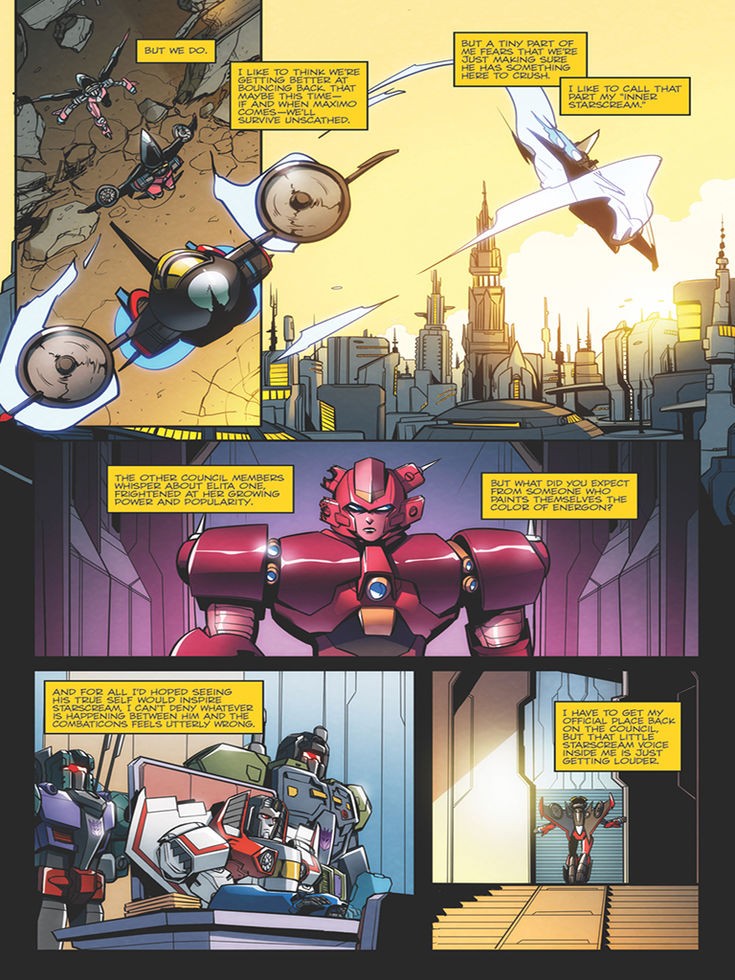 Transformers News: IDW Transformers: Till All Are One Annual iTunes Three Page Preview