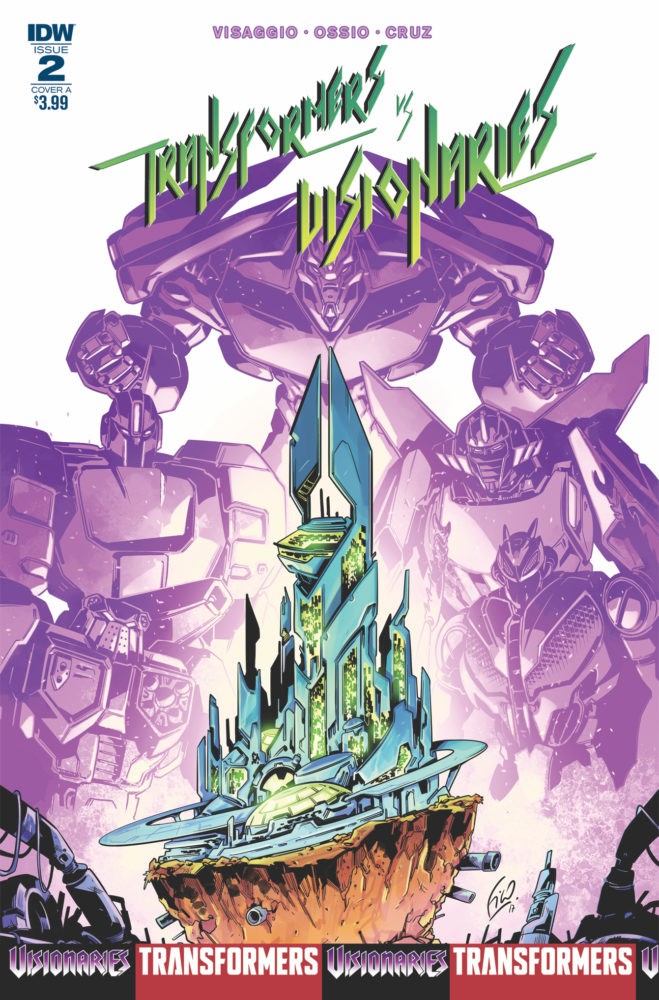 Transformers News: Three-Page Preview for IDW Transformers vs Visionaries #2