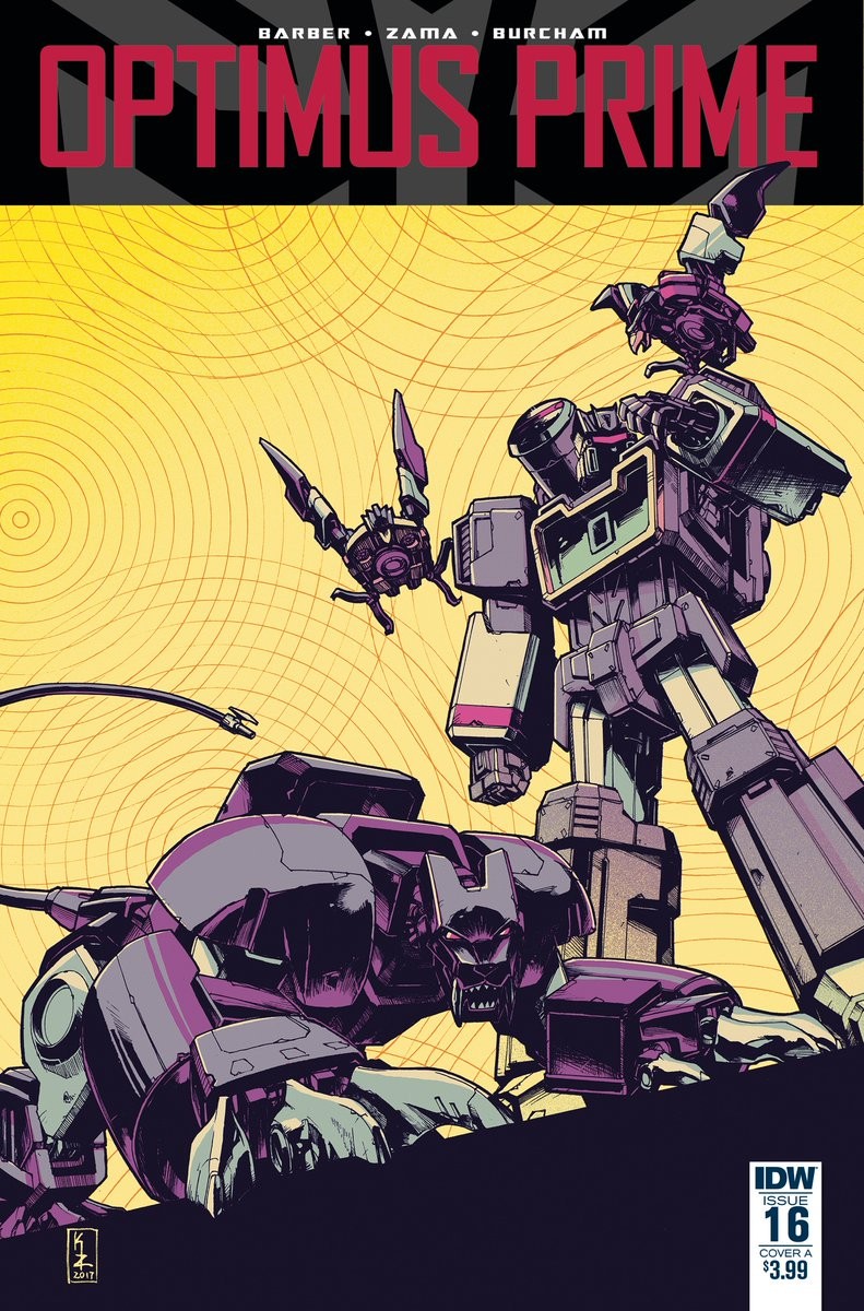 Transformers News: Cover A Revealed for IDW Optimus Prime #16