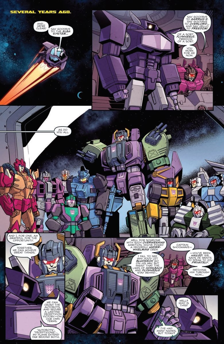 Transformers News: Three-Page Preview for IDW Transformers: Lost Light #14