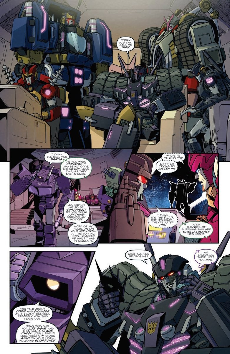 Transformers News: Three-Page Preview for IDW Transformers: Lost Light #14