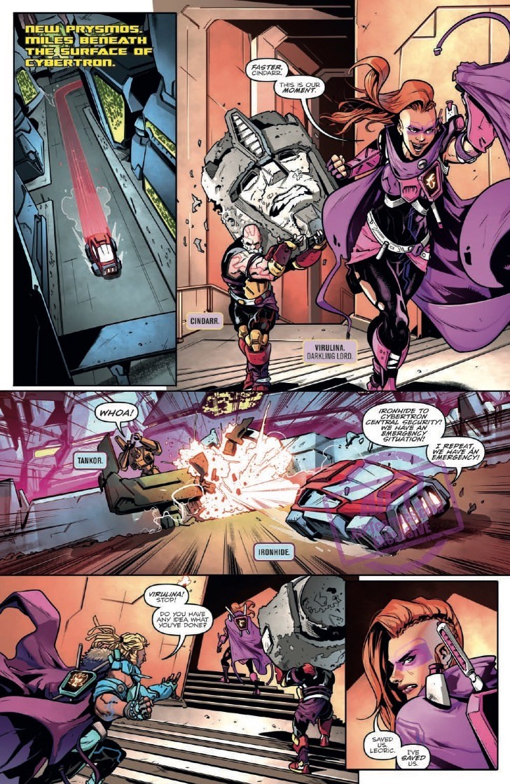 Transformers News: Full Preview of IDW Transformers vs Visionaries #2