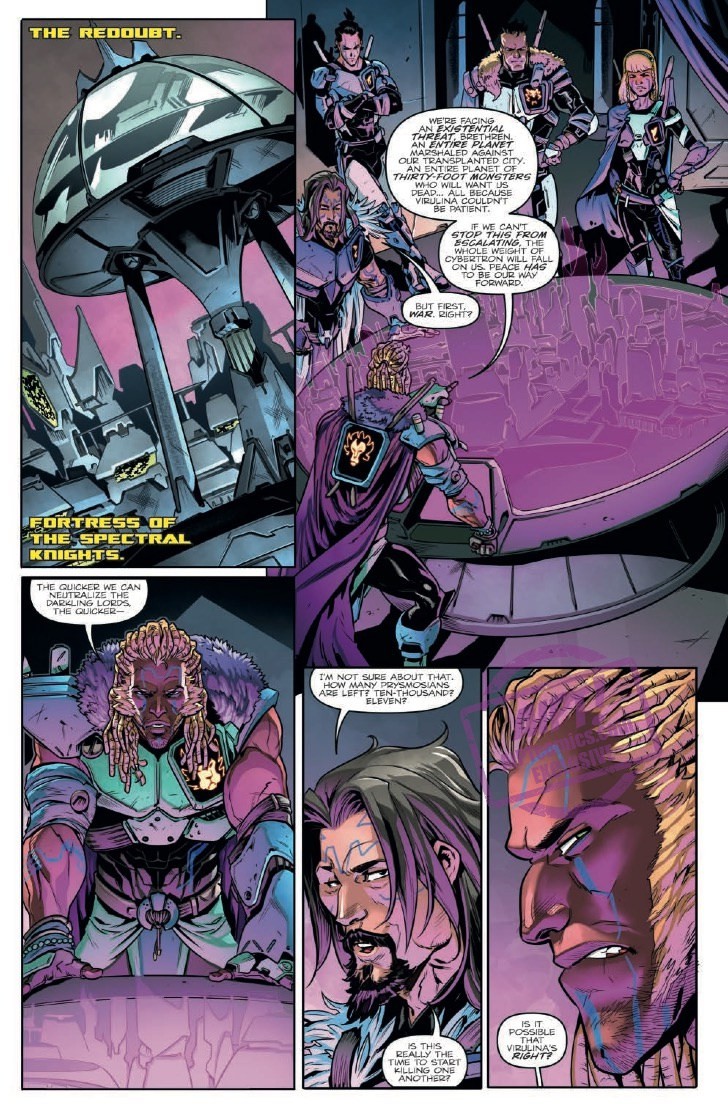 Transformers News: Full Preview of IDW Transformers vs Visionaries #2