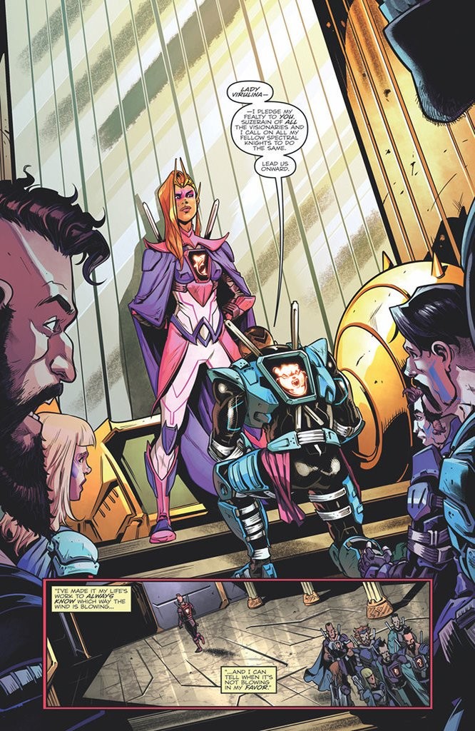 Transformers News: iTunes Preview for IDW Transformers vs Visionaries #3