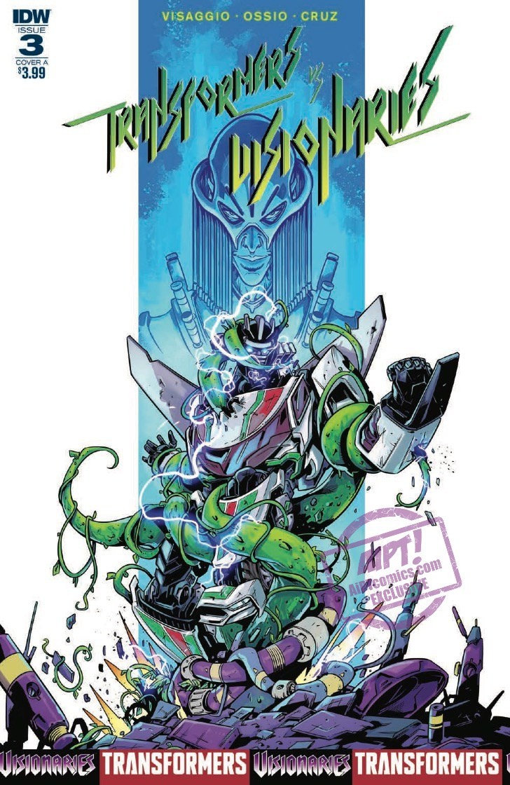 Transformers News: Full Preview for IDW Transformers vs Visionaries #3