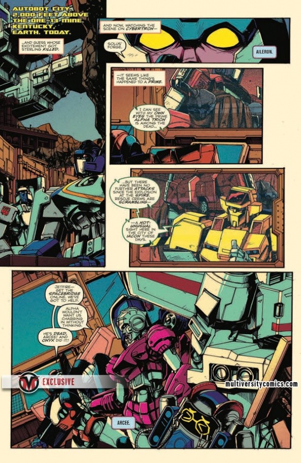 Transformers News: Full Preview for IDW Transformers Optimus Prime #17