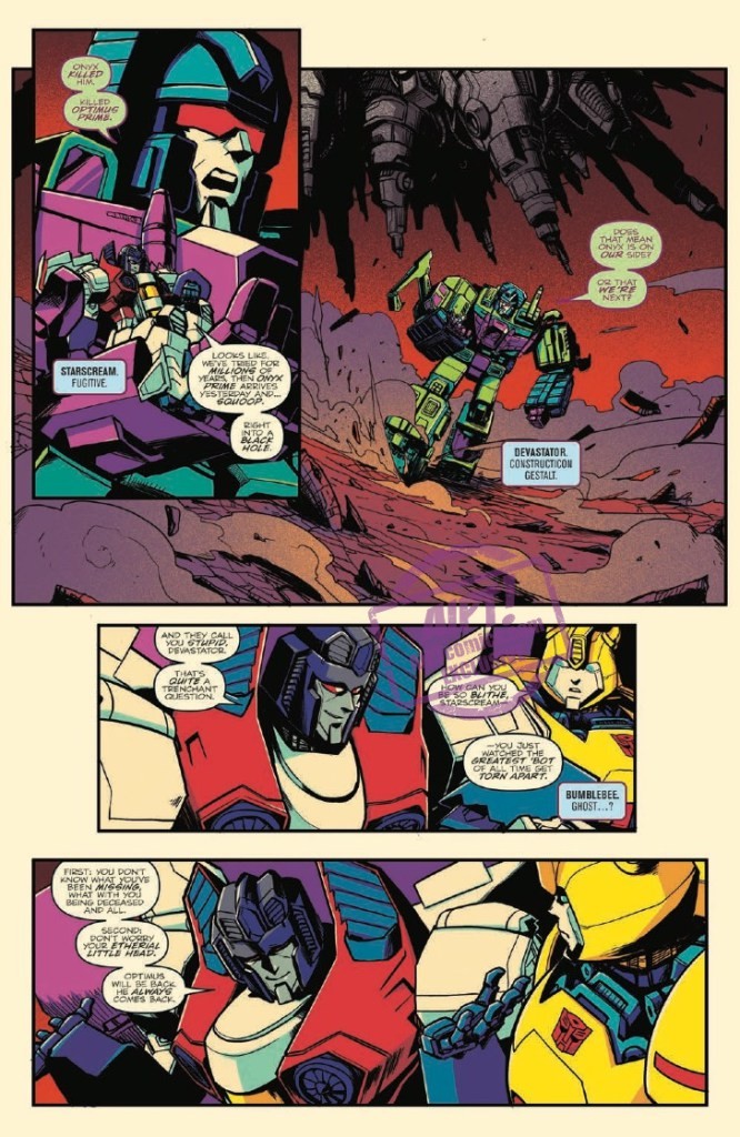 Transformers News: Full Preview for IDW Transformers Optimus Prime #19
