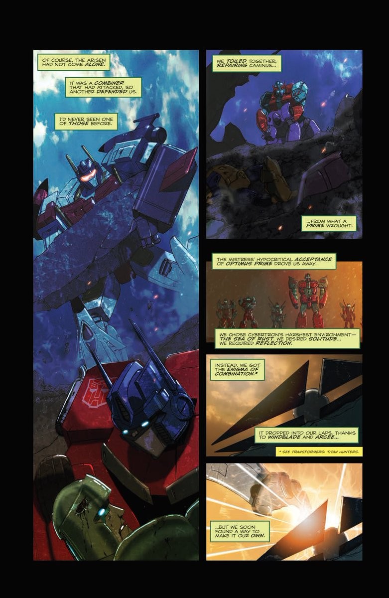 Transformers News: Preview for IDW Transformers: Optimus Prime #21