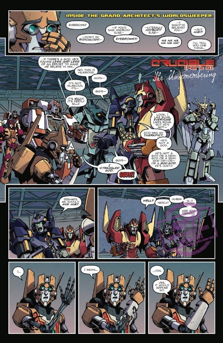 Transformers News: Full Spoiler Preview for IDW Transformers: Lost Light #23