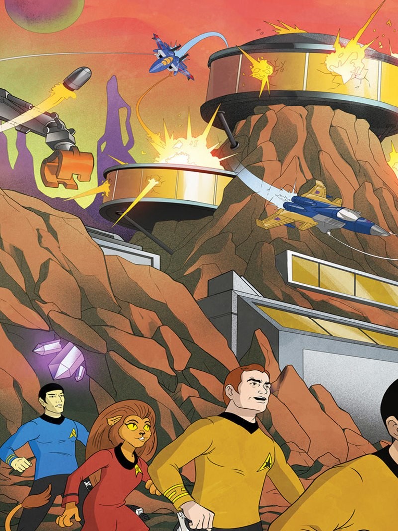 Transformers News: iTunes Preview for IDW Star Trek Vs. Transformers #1: Prime Directive Part One