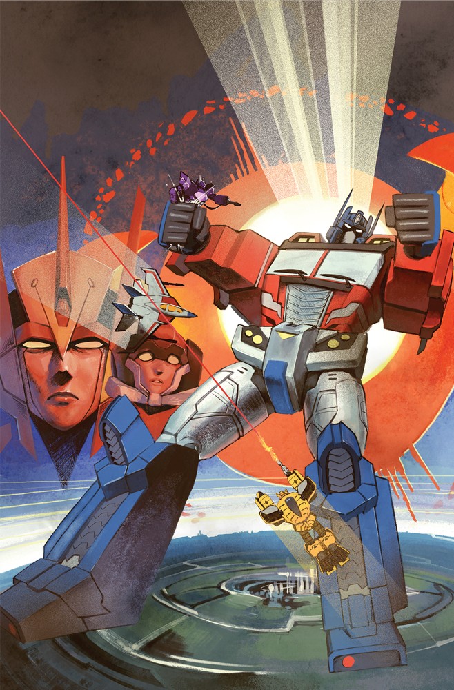 Transformers News: IDW Publishing Transformers: Unicron #1 Exclusive #NYCC Cover, by Sara Pitre Durocher