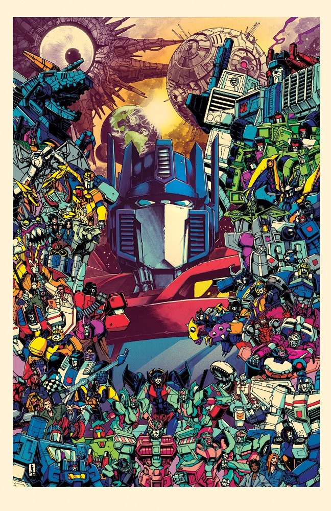 Transformers News: Kei Zama / Josh Burcham Cover for IDW Transformers Optimus Prime #25