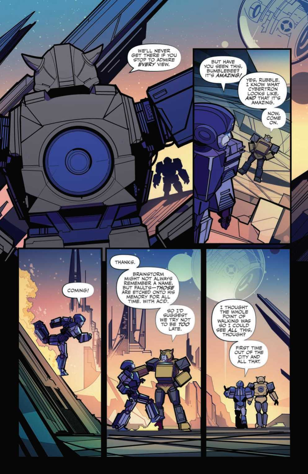 Transformers News: Full Preview - IDW Transformers Issue #1