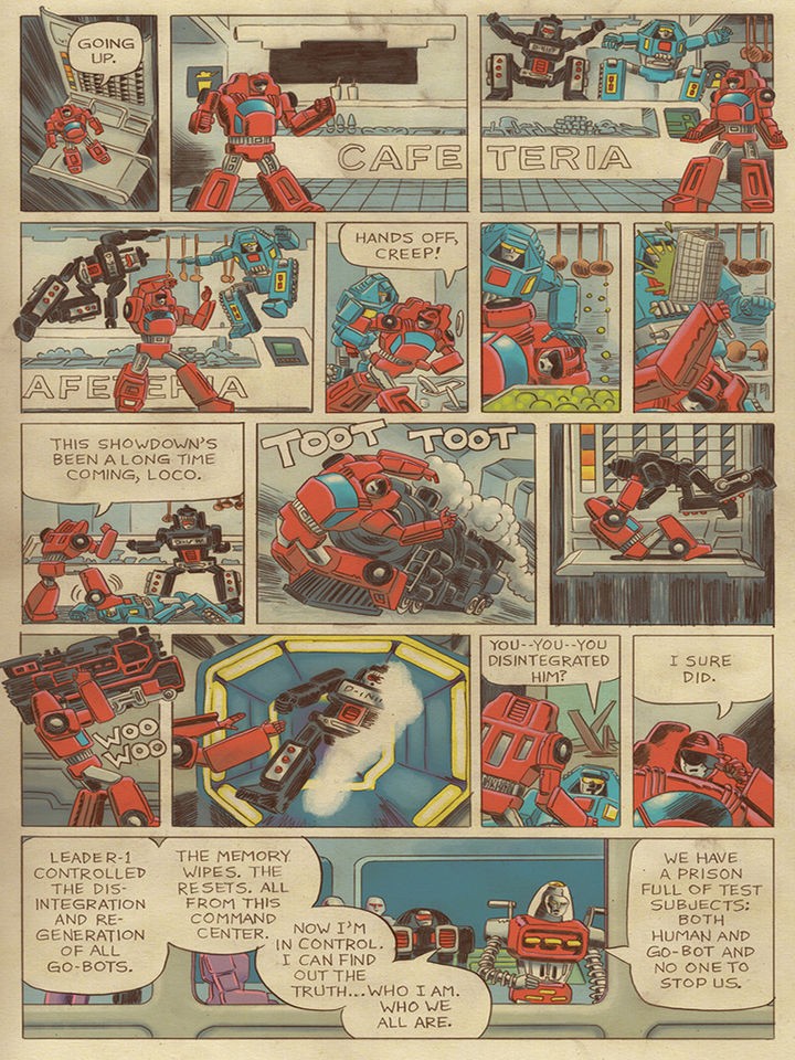 Transformers News: IDW Go-Bots #5 Preview