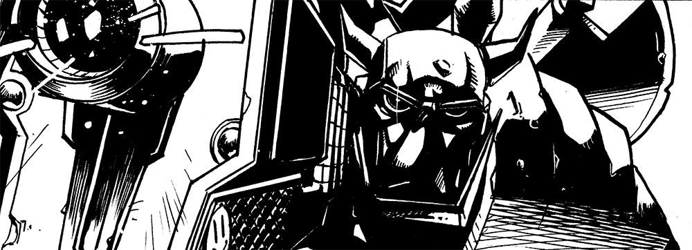 Transformers News: New Cover Artwork for Death's Head Comic Series