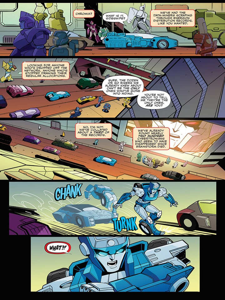 Transformers News: iTunes Preview for IDW Transformers #5